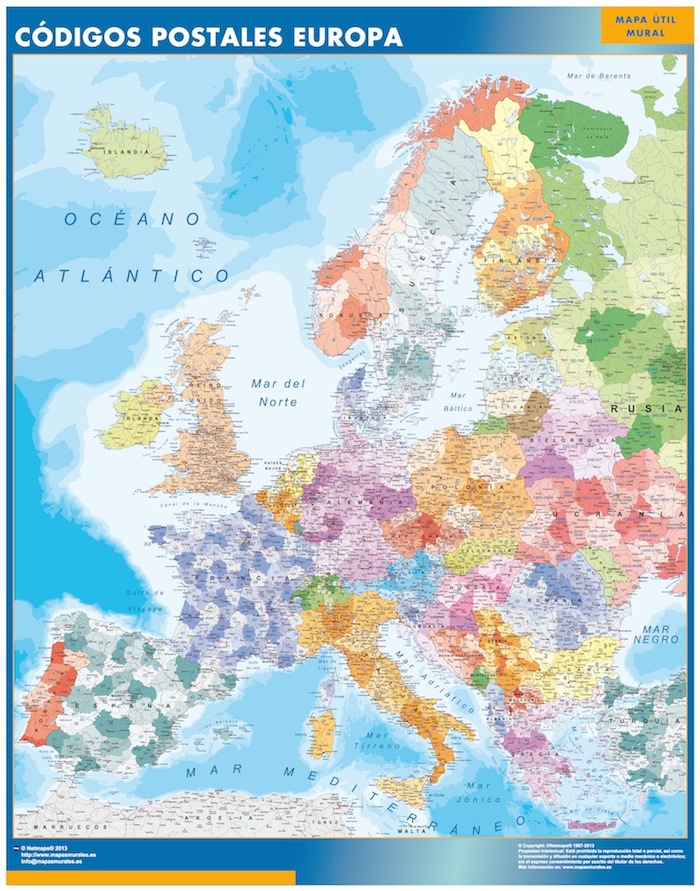 Europa Codigos Postales